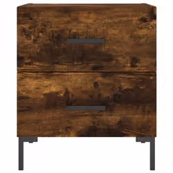 VidaXL 827318 Table de nuit et table de chevet Chêne - Vue supplémentaire 6