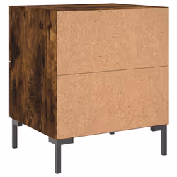 VidaXL 827318 Table de nuit et table de chevet Chêne - Vue supplémentaire 8