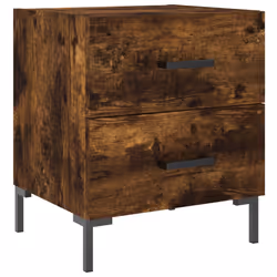 VidaXL 827319 Table de nuit et table de chevet Chêne - Vue supplémentaire 5