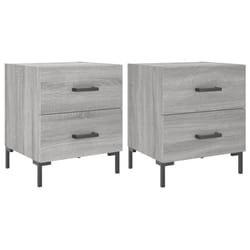 VidaXL 827320 Table de nuit et table de chevet Chêne