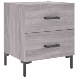 VidaXL 827320 Table de nuit et table de chevet Chêne - Vue supplémentaire 5