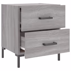 VidaXL 827320 Table de nuit et table de chevet Chêne - Vue supplémentaire 8