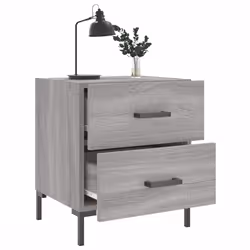 VidaXL 827321 Table de nuit et table de chevet Chêne - Vue supplémentaire 4