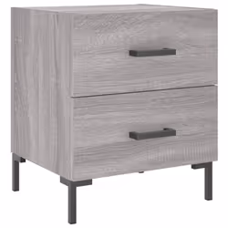 VidaXL 827321 Table de nuit et table de chevet Chêne - Vue supplémentaire 5