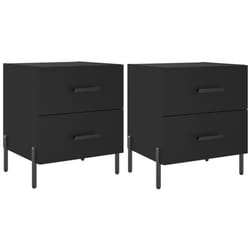 VidaXL 827327 Table de nuit et table de chevet Noir