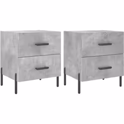 Introduisez un air de charme moderne dans votre intérieur avec ces tables de chevet ! Matériau durable : le bois d'ingénierie ...