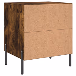 VidaXL 827334 Table de nuit et table de chevet Chêne - Vue supplémentaire 8