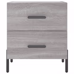 VidaXL 827337 Table de nuit et table de chevet Chêne - Vue supplémentaire 6
