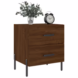 VidaXL 827339 Table de nuit et table de chevet Chêne