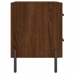 VidaXL 827339 Table de nuit et table de chevet Chêne - Vue supplémentaire 7