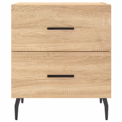 VidaXL 827347 Table de nuit et table de chevet Chêne - Vue supplémentaire 6