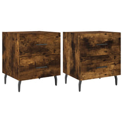 VidaXL 827351 Table de nuit et table de chevet Chêne