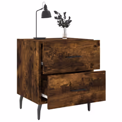 VidaXL 827351 Table de nuit et table de chevet Chêne - Vue supplémentaire 4