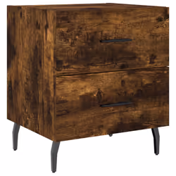 VidaXL 827351 Table de nuit et table de chevet Chêne - Vue supplémentaire 5