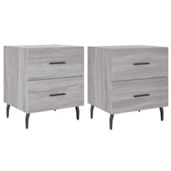 VidaXL 827353 Table de nuit et table de chevet Chêne
