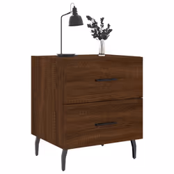 VidaXL 827355 Table de nuit et table de chevet Chêne