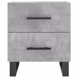 VidaXL 827365 Table de nuit et table de chevet Couleur du béton - Vue supplémentaire 6