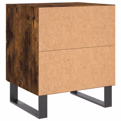 VidaXL 827366 Table de nuit et table de chevet Chêne - Vue supplémentaire 8