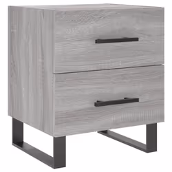 VidaXL 827369 Table de nuit et table de chevet Chêne - Vue supplémentaire 5