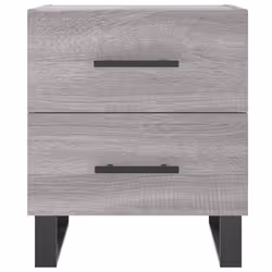 VidaXL 827369 Table de nuit et table de chevet Chêne - Vue supplémentaire 6