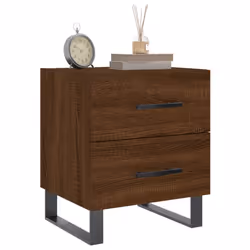 VidaXL 827371 Table de nuit et table de chevet Chêne