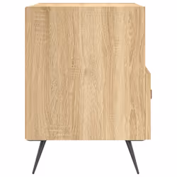VidaXL 827379 Table de nuit et table de chevet Chêne - Vue supplémentaire 7