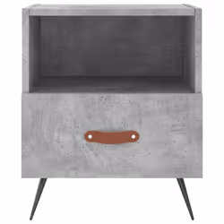 VidaXL 827381 Table de nuit et table de chevet Couleur du béton - Vue supplémentaire 6