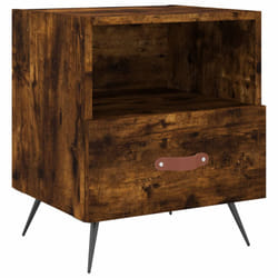 VidaXL 827382 Table de nuit et table de chevet Chêne