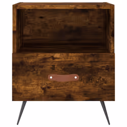 VidaXL 827382 Table de nuit et table de chevet Chêne - Vue supplémentaire 4