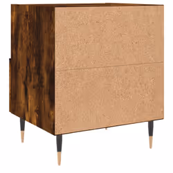 VidaXL 827398 Table de nuit et table de chevet Chêne - Vue supplémentaire 6