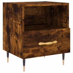 VidaXL 827399 Table de nuit et table de chevet Chêne - Vue supplémentaire 5