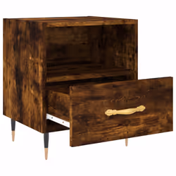 VidaXL 827399 Table de nuit et table de chevet Chêne - Vue supplémentaire 7