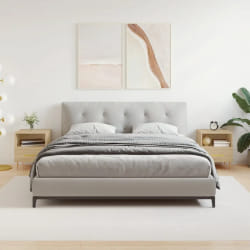 VIDA+ Tables de chevet Chêne sonoma 40x35x47,5 cm