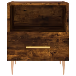 VidaXL 827415 Table de nuit et table de chevet Chêne - Vue supplémentaire 4