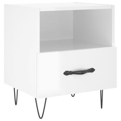VidaXL 827424 Table de nuit et table de chevet Blanc