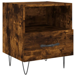 VidaXL 827430 Table de nuit et table de chevet Chêne