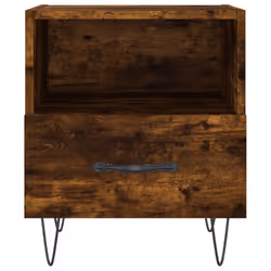 VidaXL 827430 Table de nuit et table de chevet Chêne - Vue supplémentaire 4