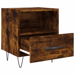 VidaXL 827431 Table de nuit et table de chevet Chêne - Vue supplémentaire 5