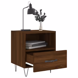 VidaXL 827435 Table de nuit et table de chevet Chêne