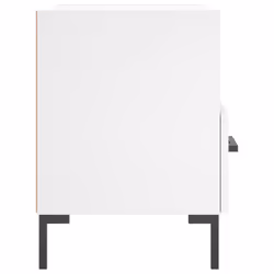VidaXL 827437 Table de nuit et table de chevet Blanc - Vue supplémentaire 7