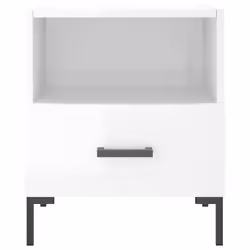 VidaXL 827441 Table de nuit et table de chevet Blanc - Vue supplémentaire 7