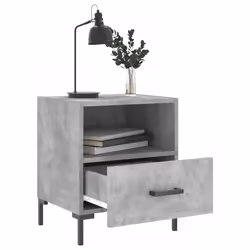 VidaXL 827445 Table de nuit et table de chevet Couleur du béton