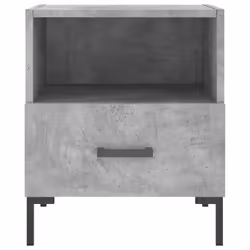 VidaXL 827445 Table de nuit et table de chevet Couleur du béton - Vue supplémentaire 7