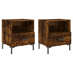 VidaXL 827447 Table de nuit et table de chevet Chêne