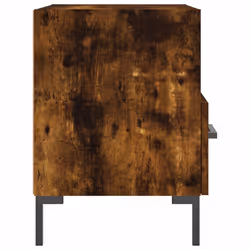VidaXL 827447 Table de nuit et table de chevet Chêne - Vue supplémentaire 8
