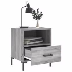 VidaXL 827449 Table de nuit et table de chevet Chêne