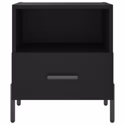 VidaXL 827455 Table de nuit et table de chevet Noir - Vue supplémentaire 7