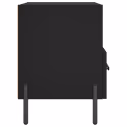 VidaXL 827455 Table de nuit et table de chevet Noir - Vue supplémentaire 8