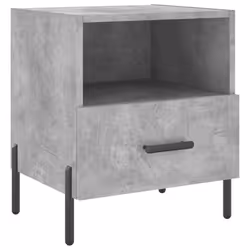 VidaXL 827461 Table de nuit et table de chevet Couleur du béton - Vue supplémentaire 6