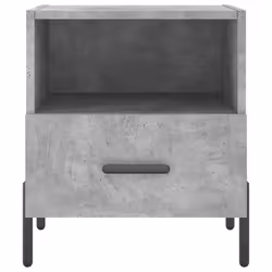 VidaXL 827461 Table de nuit et table de chevet Couleur du béton - Vue supplémentaire 7